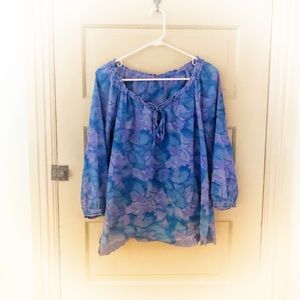 Fresh Produce blouse size Medium